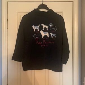 Vintage Dogs Paradise Sweater